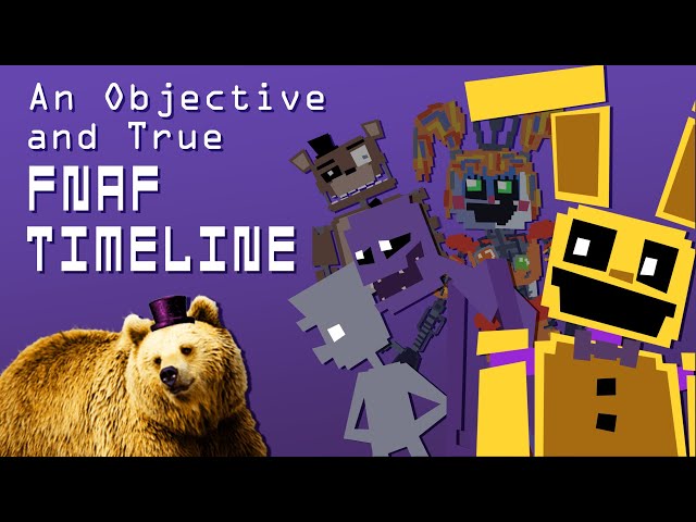 An Objective & True Five Nights at Freddy's Timeline
