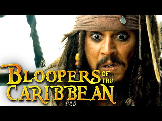 Bloopers Of The Caribbean: Dead Men Tell No Gags