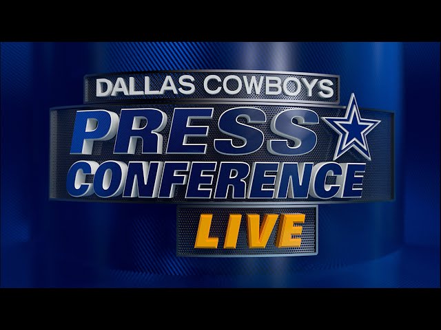 LIVE: Dallas Cowboys Press Conference | Dallas Cowboys 2024