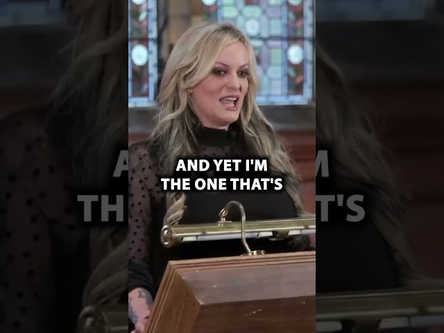 Stormy Daniels at the Oxford Union