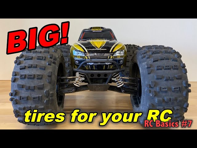 BIG! tires for your RC car (RC Basics #7) - Traxxas Stampede 4x4 VXL - How to