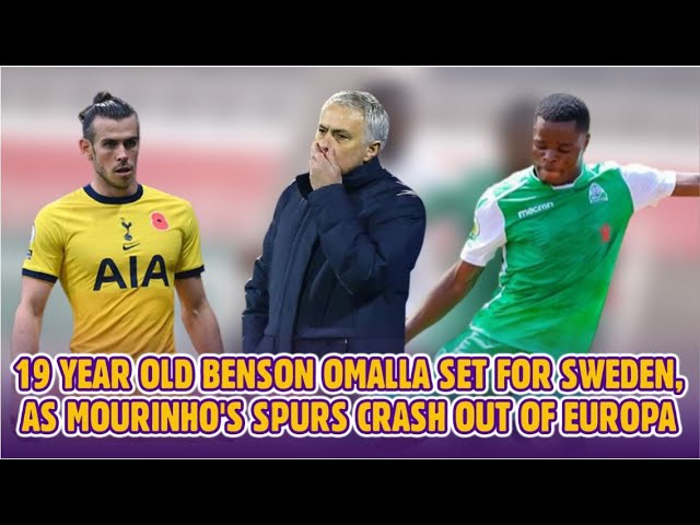 19-year-old Benson Omalla set for Sweden, as Mourinho's spurs crash out of Europa - Kiwanjani Ep 13