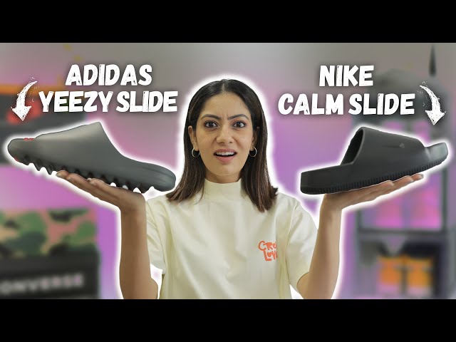 Did Nike REALLY COPY The Yeezy Slide Design?