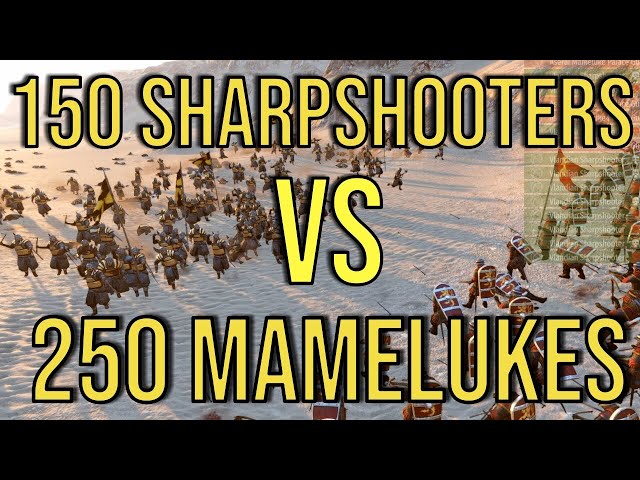250 Mameluke Palace Guards VS 150 Vlandian Sharpshooters - Mount & Blade II: Bannerlord