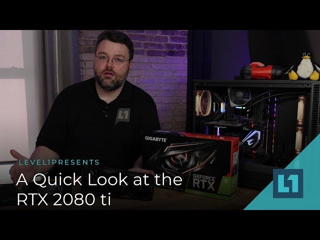 A Quick Look at the RTX 2080ti