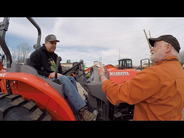 Kubota Compact Tractor Test Drive; First Impressions,  Feature Descriptions and A Great Dealership