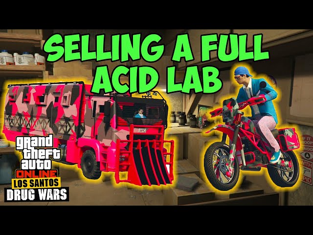 I Sold a Full Acid Lab in GTA 5 Online So You Don't Have To | GTA 5 Online Los Santos Drug Wars