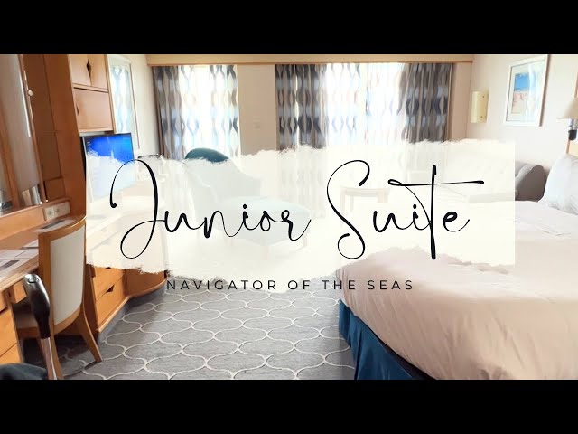 Navigator of the Seas Stateroom Tour Junior Suite with Balcony