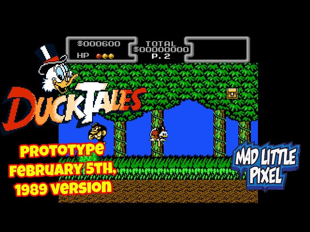 DuckTales NES February 5th, 1989 Prototype Gameplay! Analogue NT Mini Noir