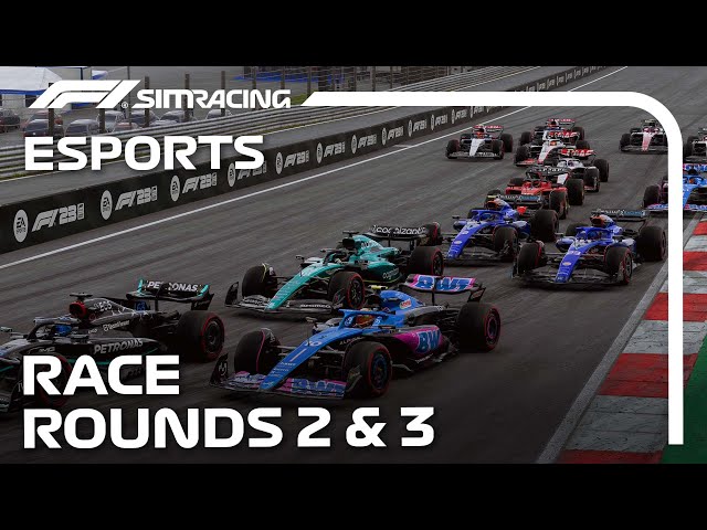 Race I F1 Sim Racing World Championship 2023/2024 I Round 2 & 3 I Jeddah & Spielberg