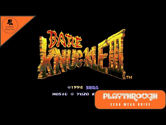 BARE KNUCKLE III English Translation | Mega Drive / Genesis Playthrough | SEGA 1994 | Unresolved End