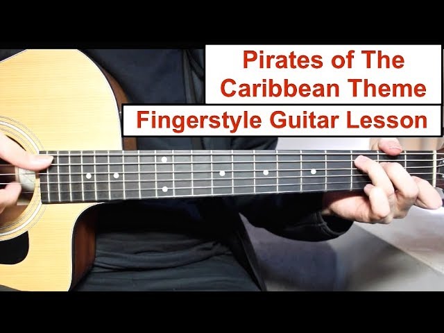 Pirates of the Caribbean Theme | Fingerstyle Guitar Lesson (Tutorial) How to play Fingerstyle