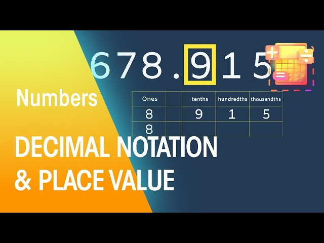 Place Value & Decimals | Maths| FuseSchool