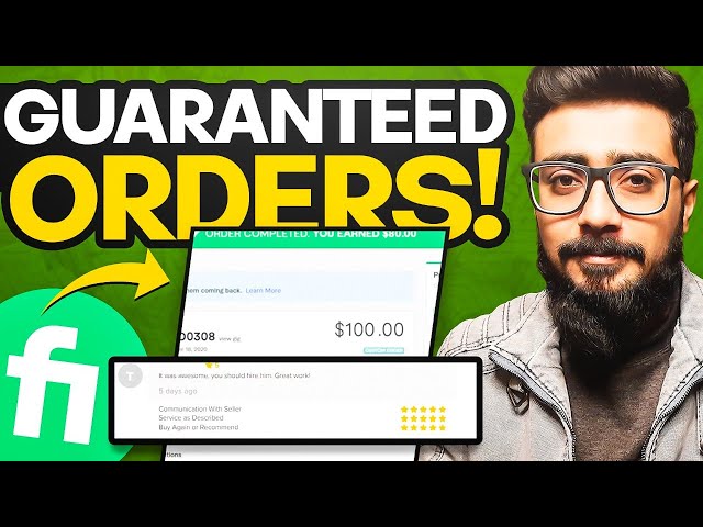 After This Video You'll Start Getting Orders on Fiverr | Make Money Online on Fiverr