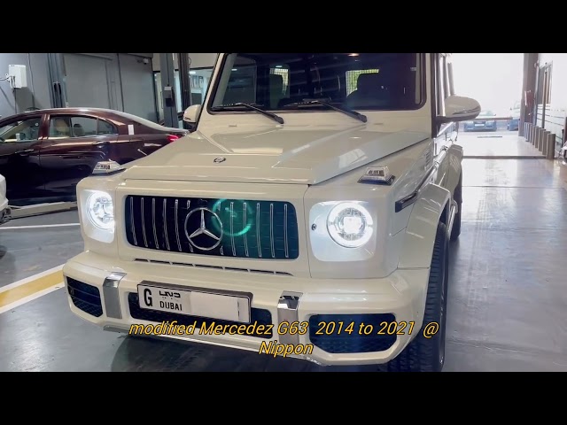 Mercedez G63 2014 converted to 2021