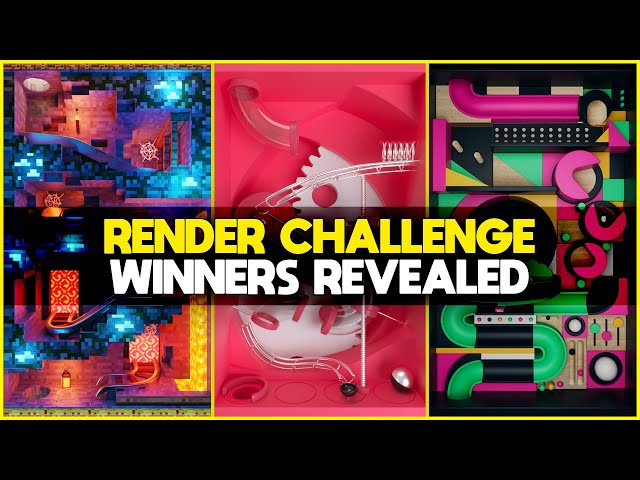 Dynamic Machines 3D Render Challenge Winners! (w/ Peter France)
