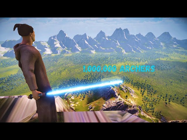 CAN 1,000 JEDI DEFEAT 1,000,000 ARCHERS ON MOUNT OLYMPUS - UEBS 2