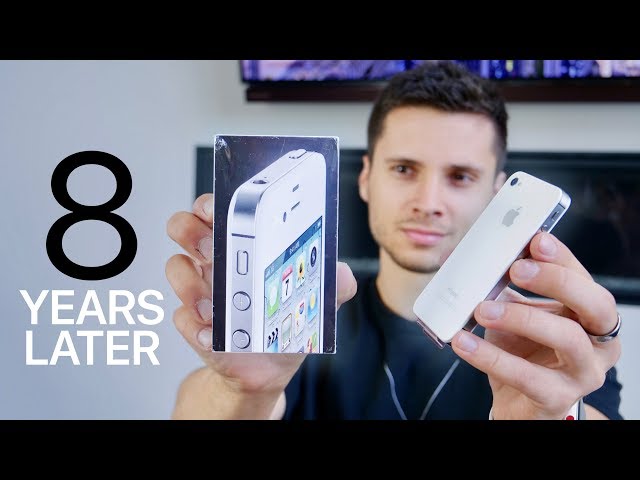 iPhone 4 Unboxing! 8 Years Old Now