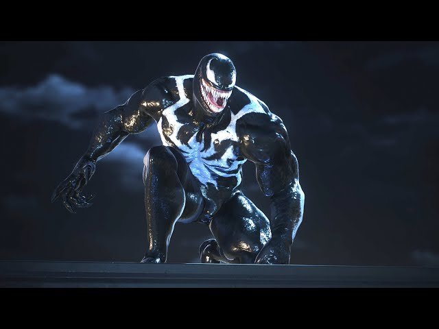 Spider Man 2 PS5 - All Venom Scenes & Gameplay (4K 60FPS)