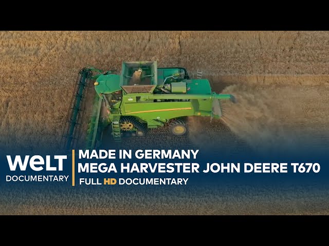 AGRICULTURE MONSTER: John Deere T670 - The Mega Harvester Made in Germany | Full Documentary