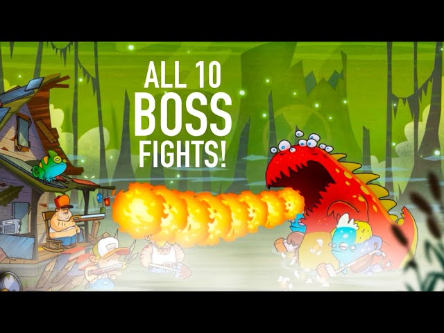 Swamp Attack Boss Fights Only