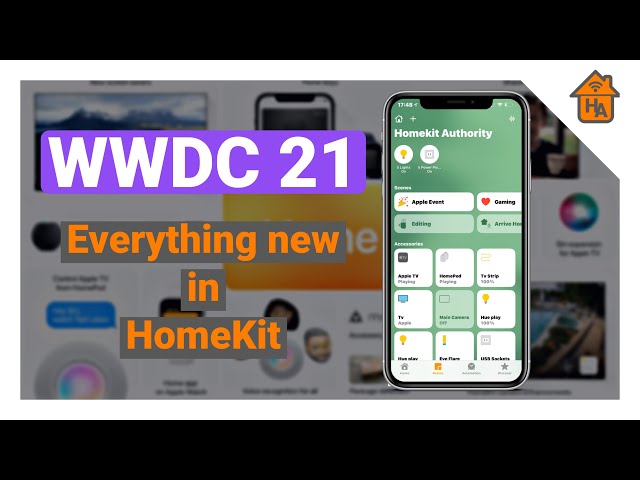 WWDC 21 - Everything new in Apple TV, Apple Home & HomePod for the HomeKit smart home in iOS 15