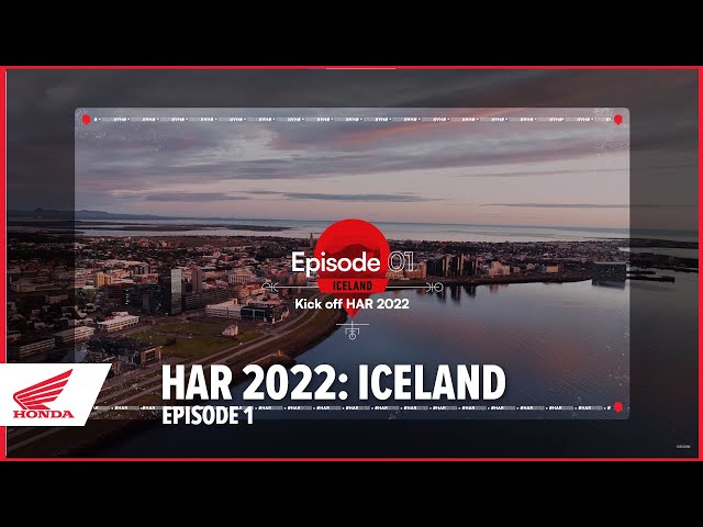 Honda Adventure Roads 2022: Iceland - Episode 1