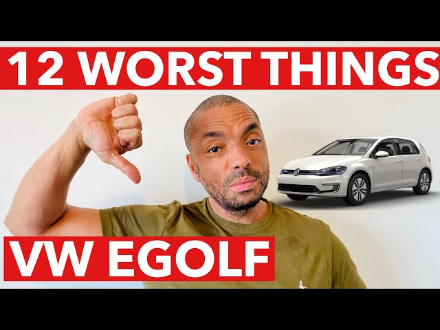 VW E-GOLF - THE 12 WORST THINGS ABOUT IT!!!