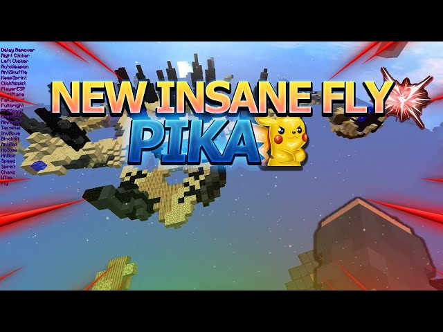 New Insane FLY on Pika-Network! - How to Vanilla Fly bypass Pika -  ravenb+