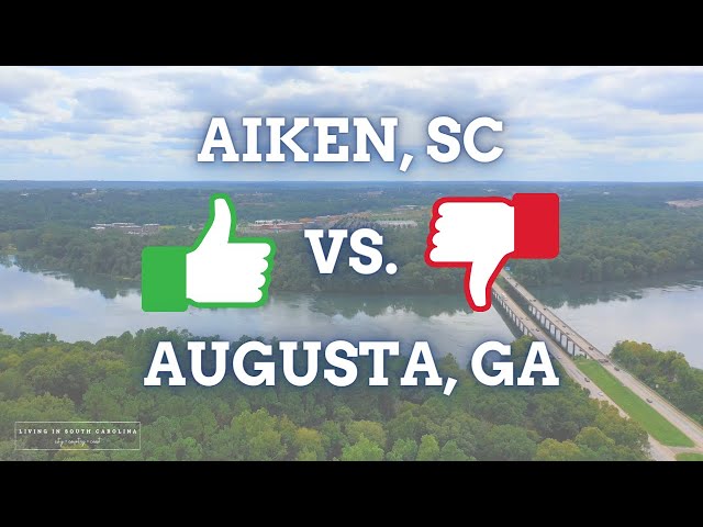 Should You Live in Aiken SC or Augusta GA?