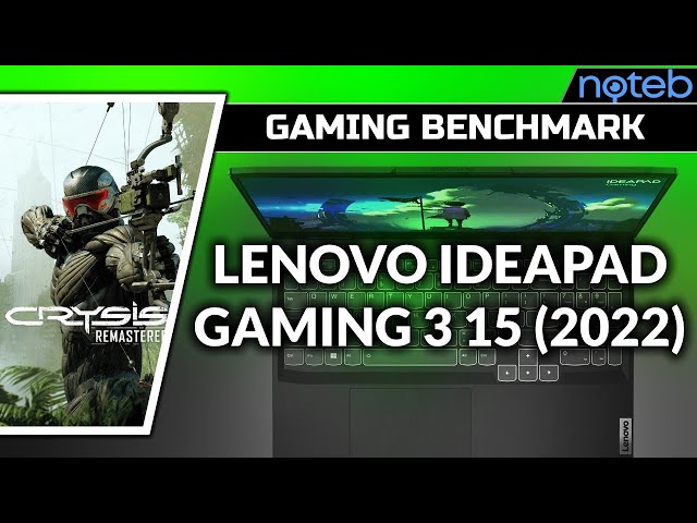 Lenovo Ideapad Gaming 3 15IAH7 - Crysis 3 Reamstered [ i5-12450H | RTX 3050 ]