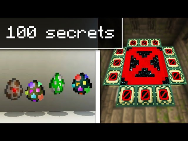 100 Minecraft Secrets you had no idea about!