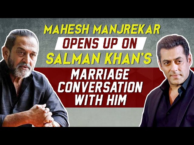Mahesh Manjrekar: "Salman Khan sleeps on a sofa with AC off!"