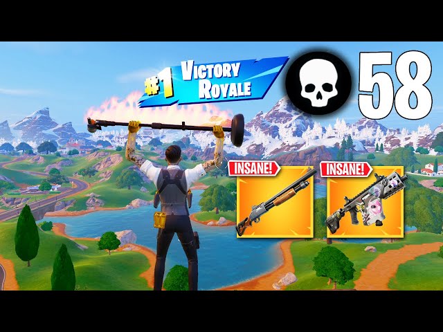 58 Elimination Solo Vs Squads Wins Full Gameplay (NEW Fortnite Chapter 5!)