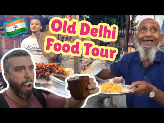Old Delhi SPICY STREET FOOD Tour 🇮🇳🌶️