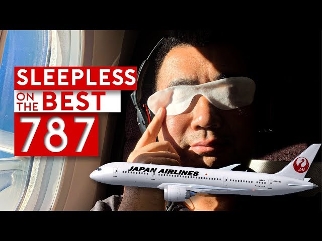 SLEEPLESS on the BEST B787 - Japan Airlines