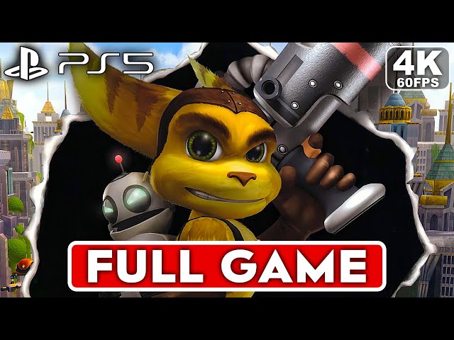 RATCHET AND CLANK Gameplay Walkthrough Part 1 FULL GAME [4K 60FPS PS5] - No Commentary