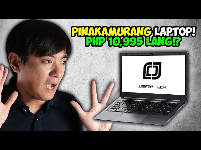 PINAKAMURANG LAPTOP! PHP 10,995 LANG! SOLID SA SPECS! | JumperTech EzBook X3