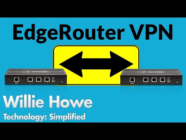 EdgeRouter IPSec Site-to-Site VPN Setup