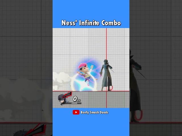 Ness Infinite Combo in Smash Ultimate