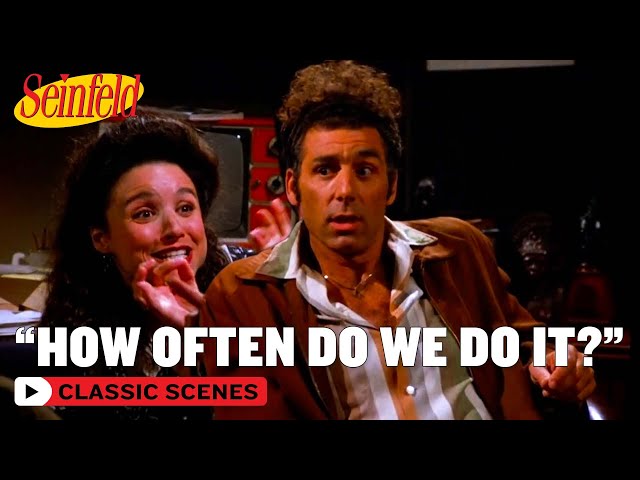 Kramer Pretends To Be Elaine's Boyfriend | The Watch | Seinfeld