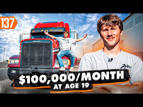 19 Year-Old Starts a Trucking Business