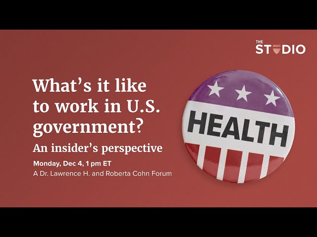 What’s it like to work in U.S. government? An insider’s perspective