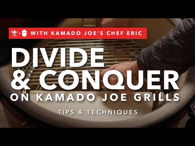 Divide & Conquer System for Kamado Joe Grills