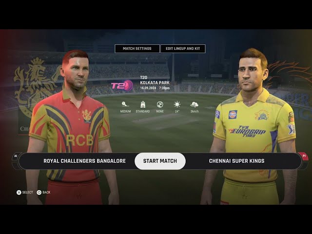 How to Download Chennai Super Kings and Royal Challengers Bangalore in Cricket 2024 | PS5 | PC Xbox