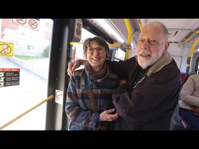IT WAS BUMP AT FIRST SIGHT:  Fifty years ago  Carl and Jeanne met on the Dawes Road bus
