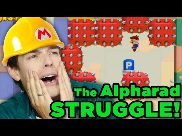 Alpharad Levels Gone CRAZY! | Super Mario Maker 2