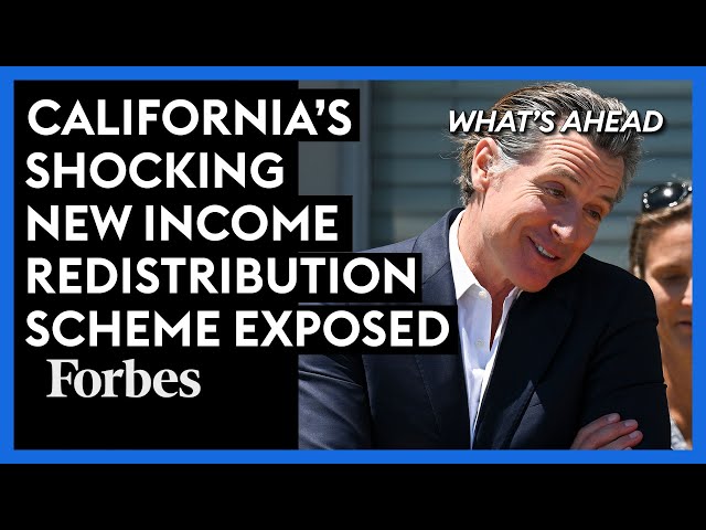 California's Shocking New Income Redistribution Scheme Exposed