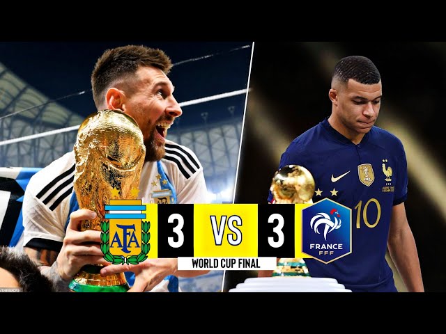 Argentina vs France | 3-3 | Extended Highlights And Goals | World Cup Final 2022