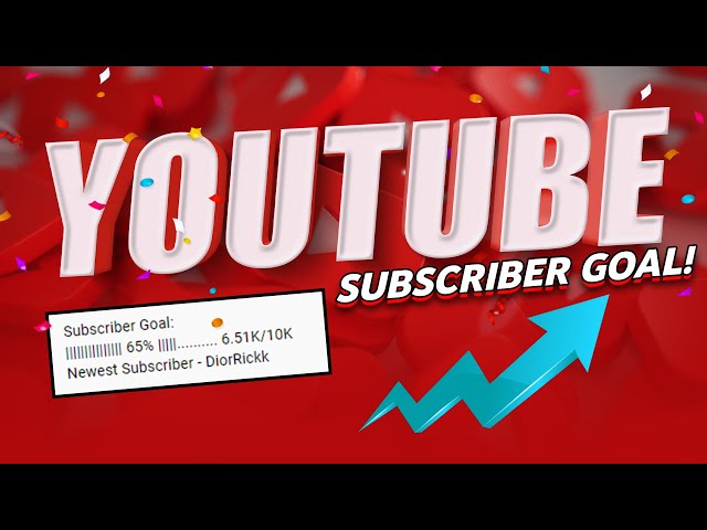 How To Have A *LIVE* Subscriber GOAL in YouTube Description! (NEW FEATURE)!